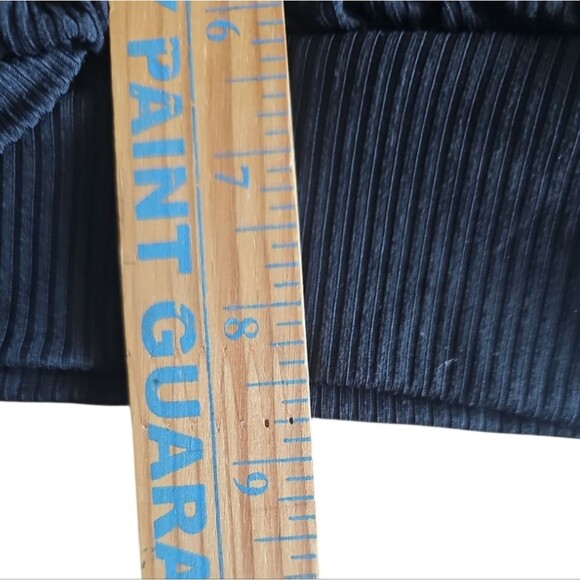 Altar’d State Black Crop Top Sz L NWT Off Shoulder Puff Sleeve Cottagecore Boho - Picture 16 of 16